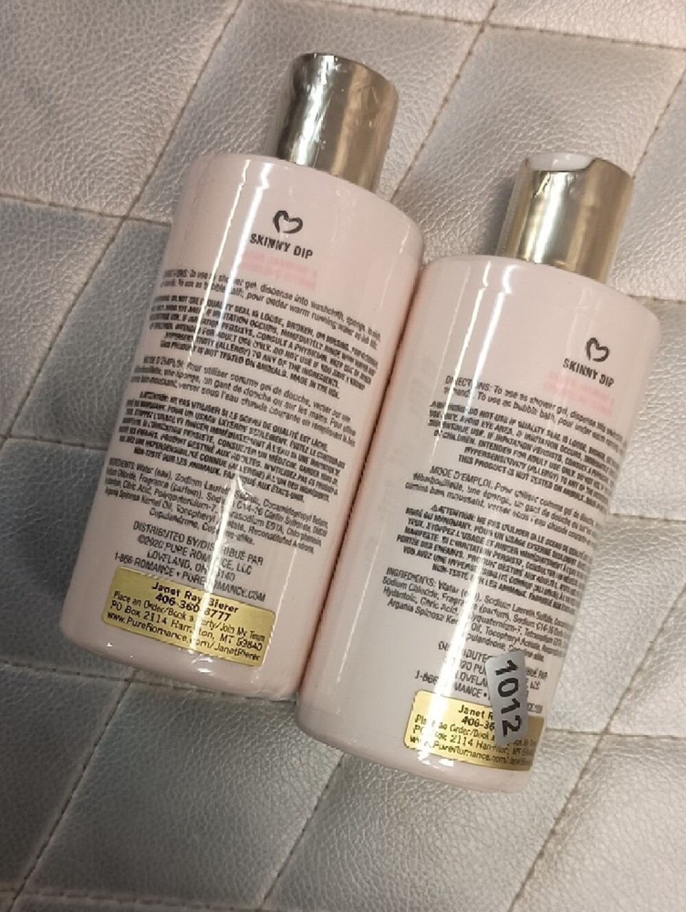 Pure Romance Flirt Bubble Bath & Shower Gel — Shear Jasmine And Sparkling Citrus - Picture 2 of 2